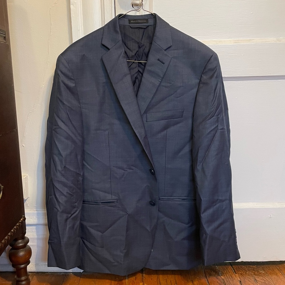 Calvin Klein Men’s Dark Grey Suit Jacket